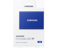 SAMSUNG T7 USB 3.2 1TB Niebieski MU-PC1T0H/WW - 562874 - zdjęcie 8